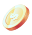 MEGARUSH gold coin three